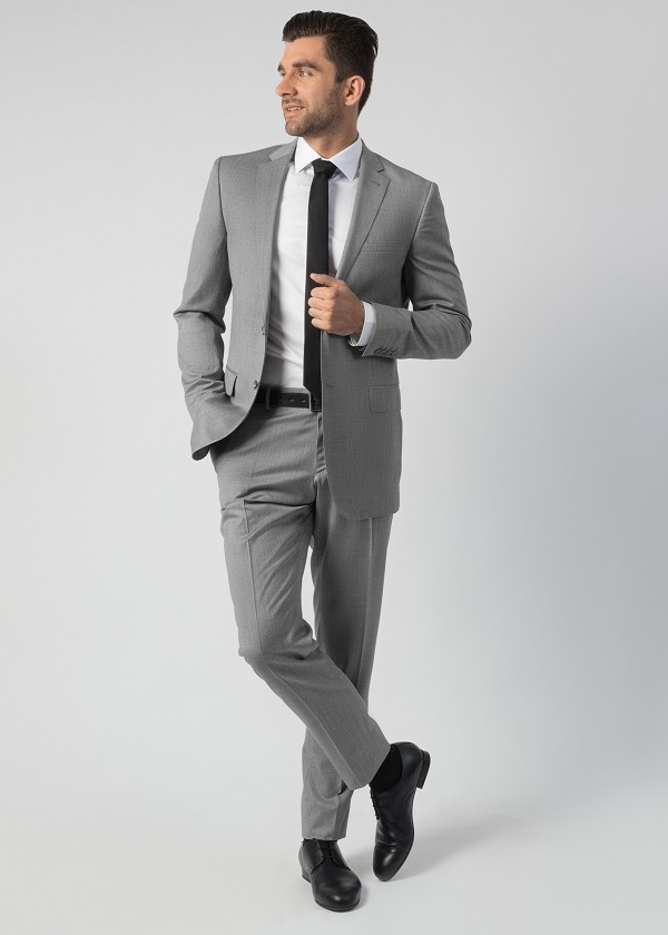 Grey suit