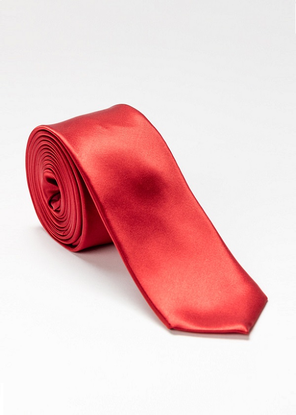 Red tie