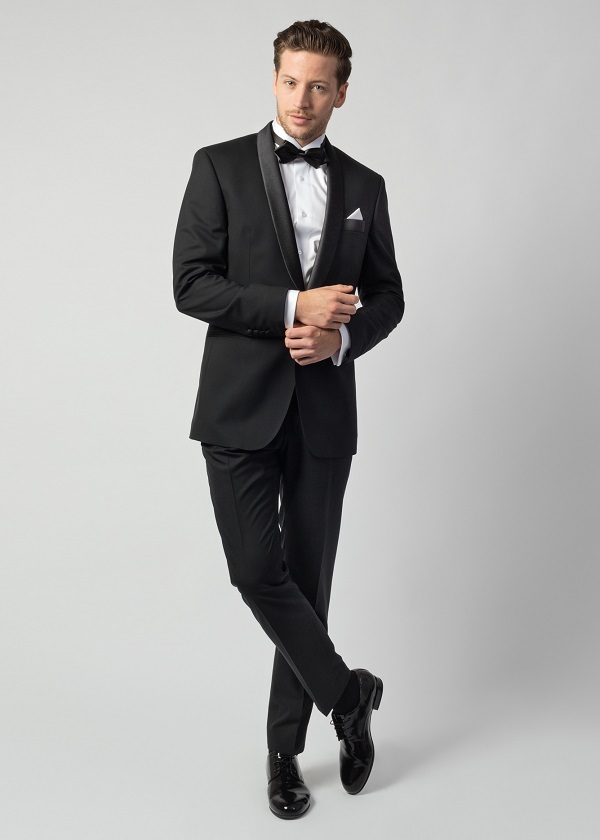 Black tuxedo