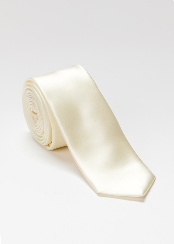 Cream tie