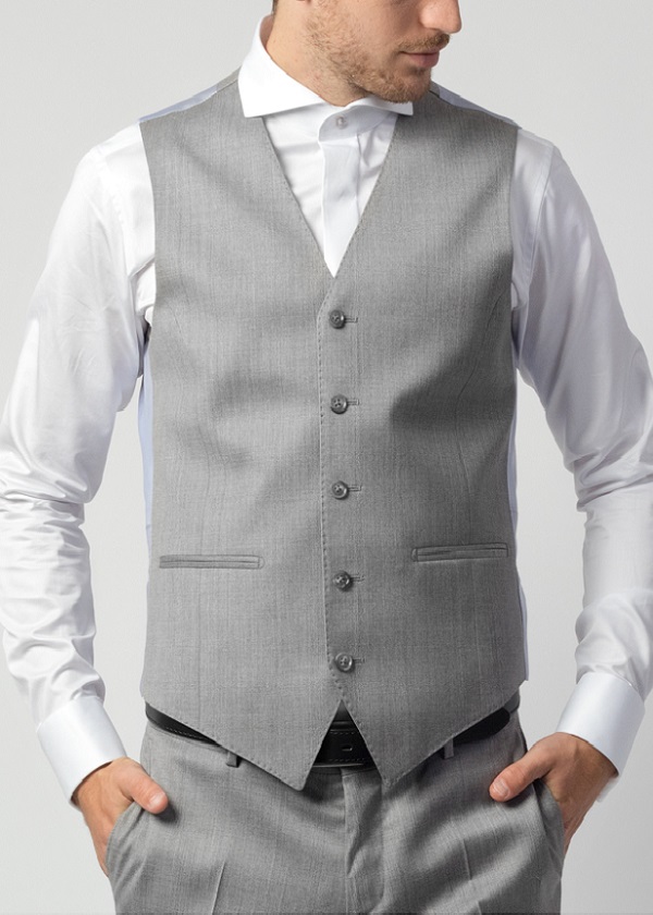 Grey waistcoat