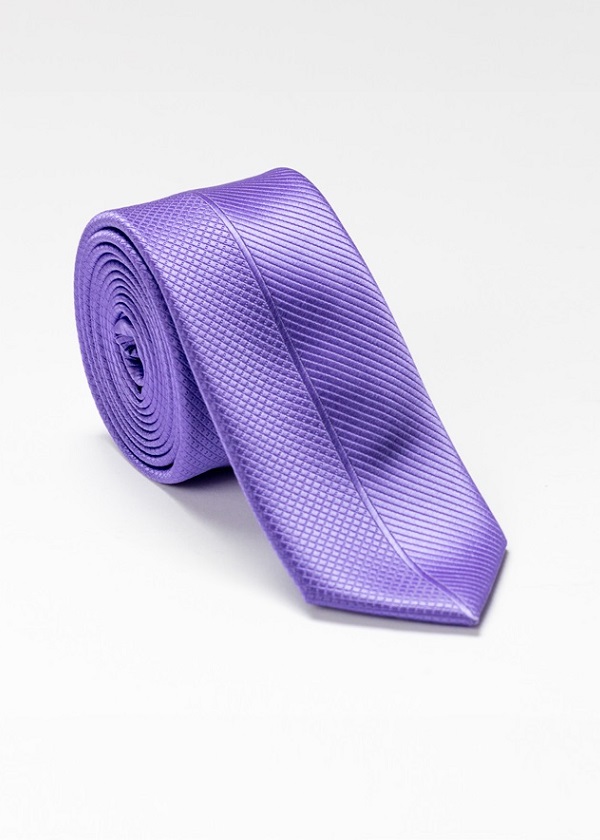 Purple tie