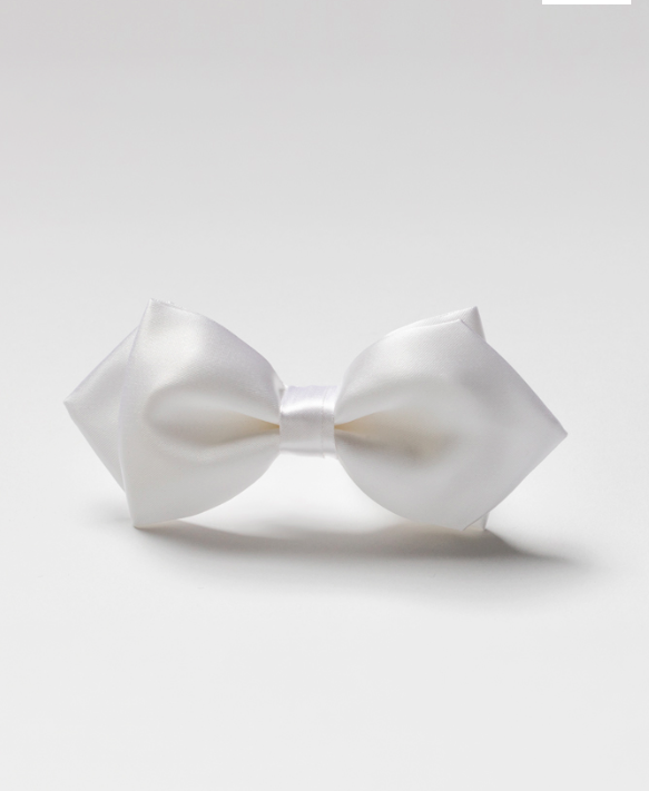 White bow tie