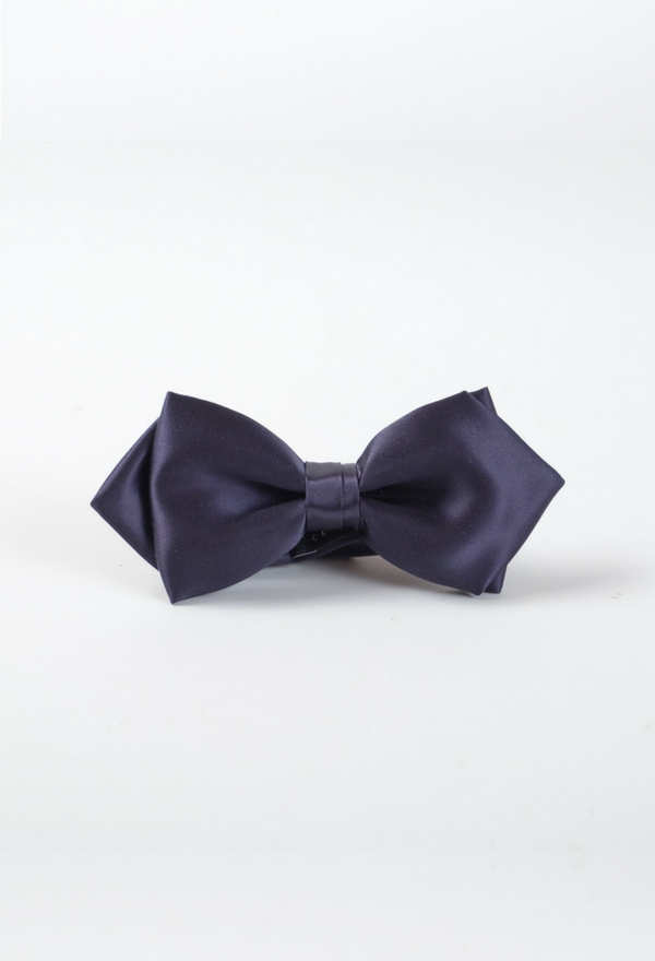 Navy bow tie